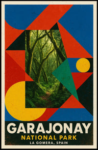 Garajonay National Park La Gomera, Poster