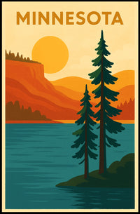 Minnesota Landscape Poster