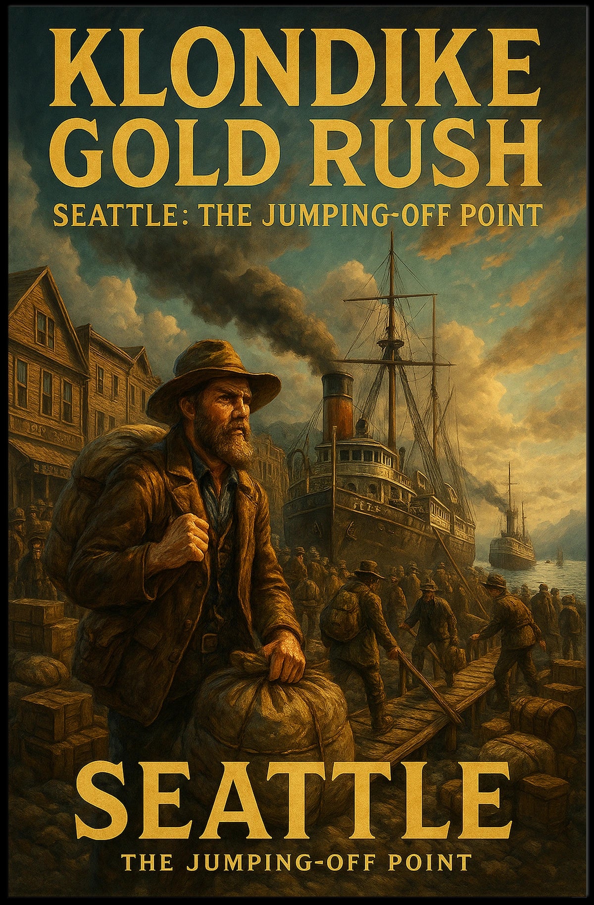 Klondike Gold Rush Seattle The Poster