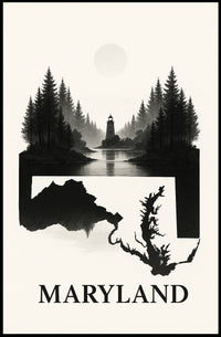Maryland Scenic Poster
