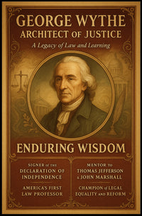 George Wythe Architect Of Justice Poster