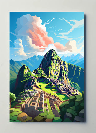 Machu Picchu Adventure Awaits Cultural or Heritage Poster