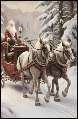 Winter Wonderland Sleigh Ride Poster