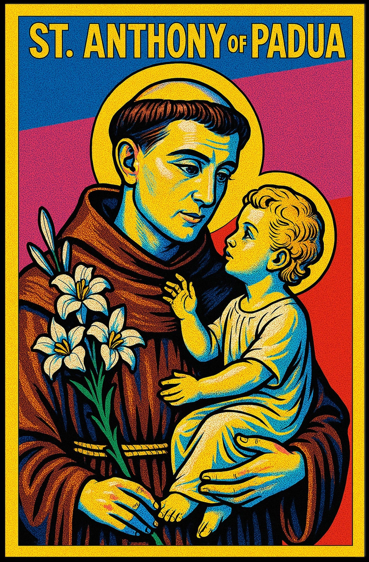 St. Anthony of Padua Poster