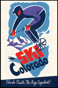 Ski Colorado Poster