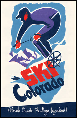 Ski Colorado Poster