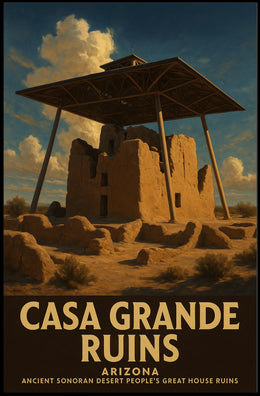 Casa Grande Ruins Poster