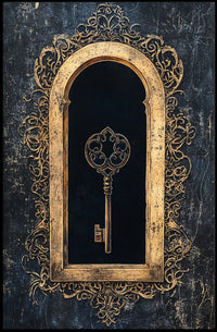 The Ornate Key Poster