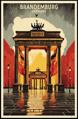 Brandenburg Gate Germany Poster