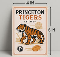 Princeton Tigers Est. 1865 Poster PosterGoat