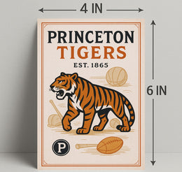 Princeton Tigers Est. 1865 Poster PosterGoat
