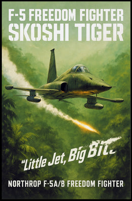 Northrop F-5 Freedom Fighter Poster PosterGoat