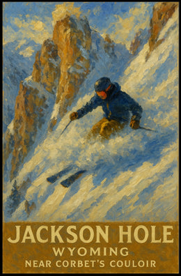 Jackson Hole Adventure Poster