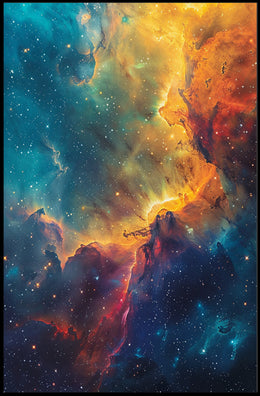 Cosmic Nebula Poster: Space or Astronomy Poster PosterGoat