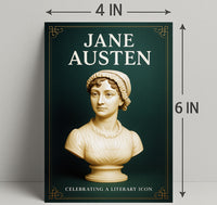 Jane Austen Celebrating a Literary Icon Poster PosterGoat