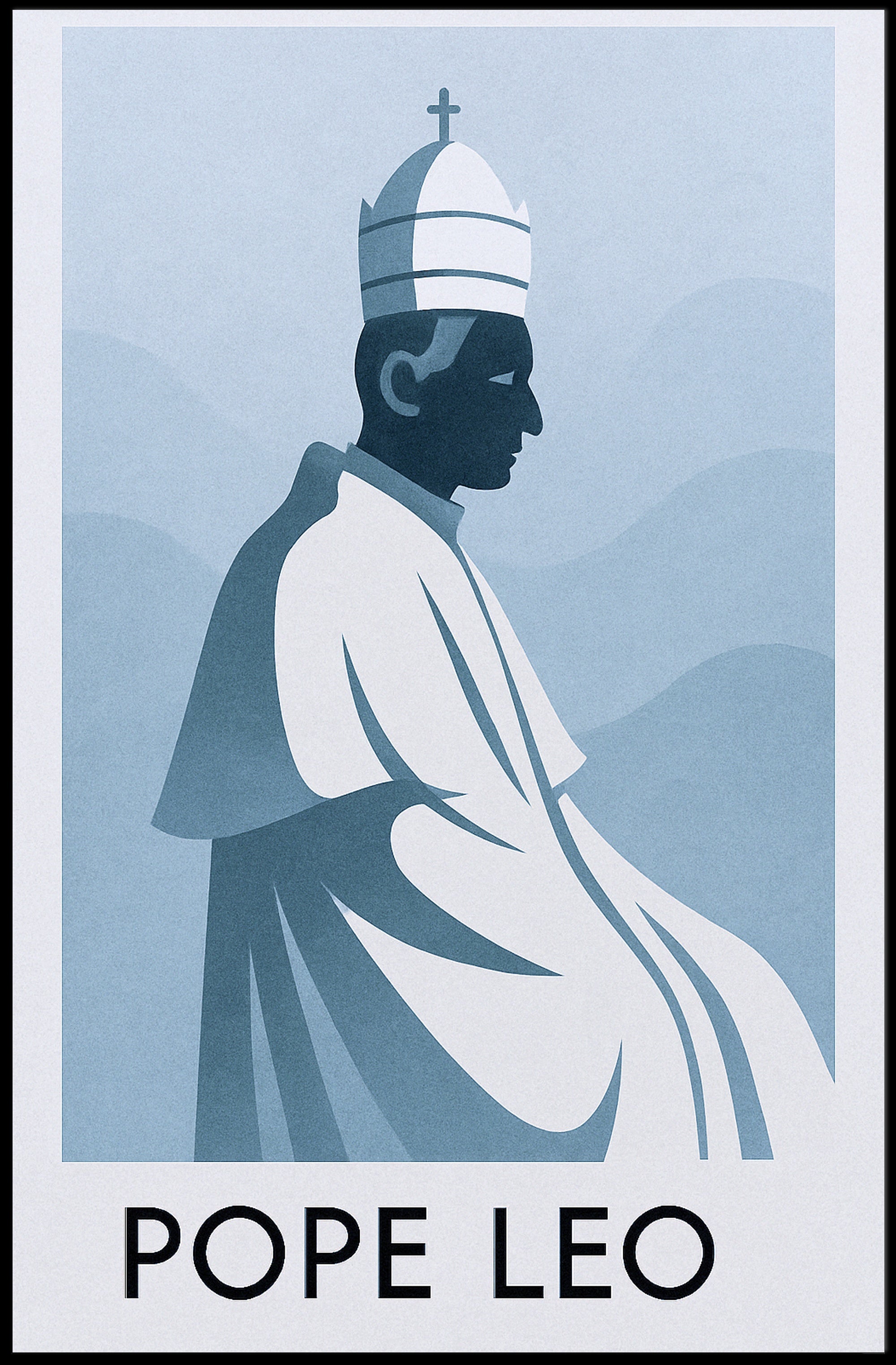 Pope Leo Poster PosterGoat
