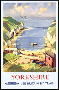 Explore Yorkshire By Train Poster