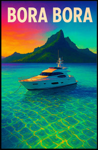 Bora Bora Paradise Poster