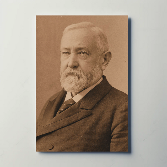 Benjamin Harrison 23rd President Sepia Photo