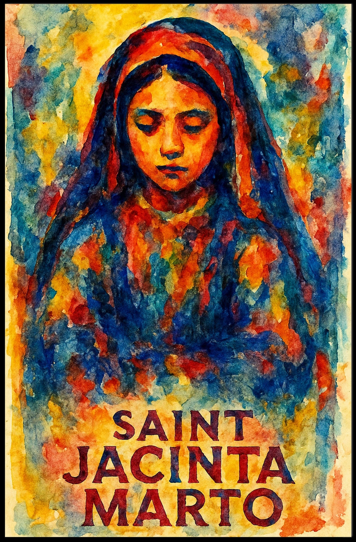 Saint Jacinta Marto Poster