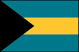 Bahamas Flag Poster
