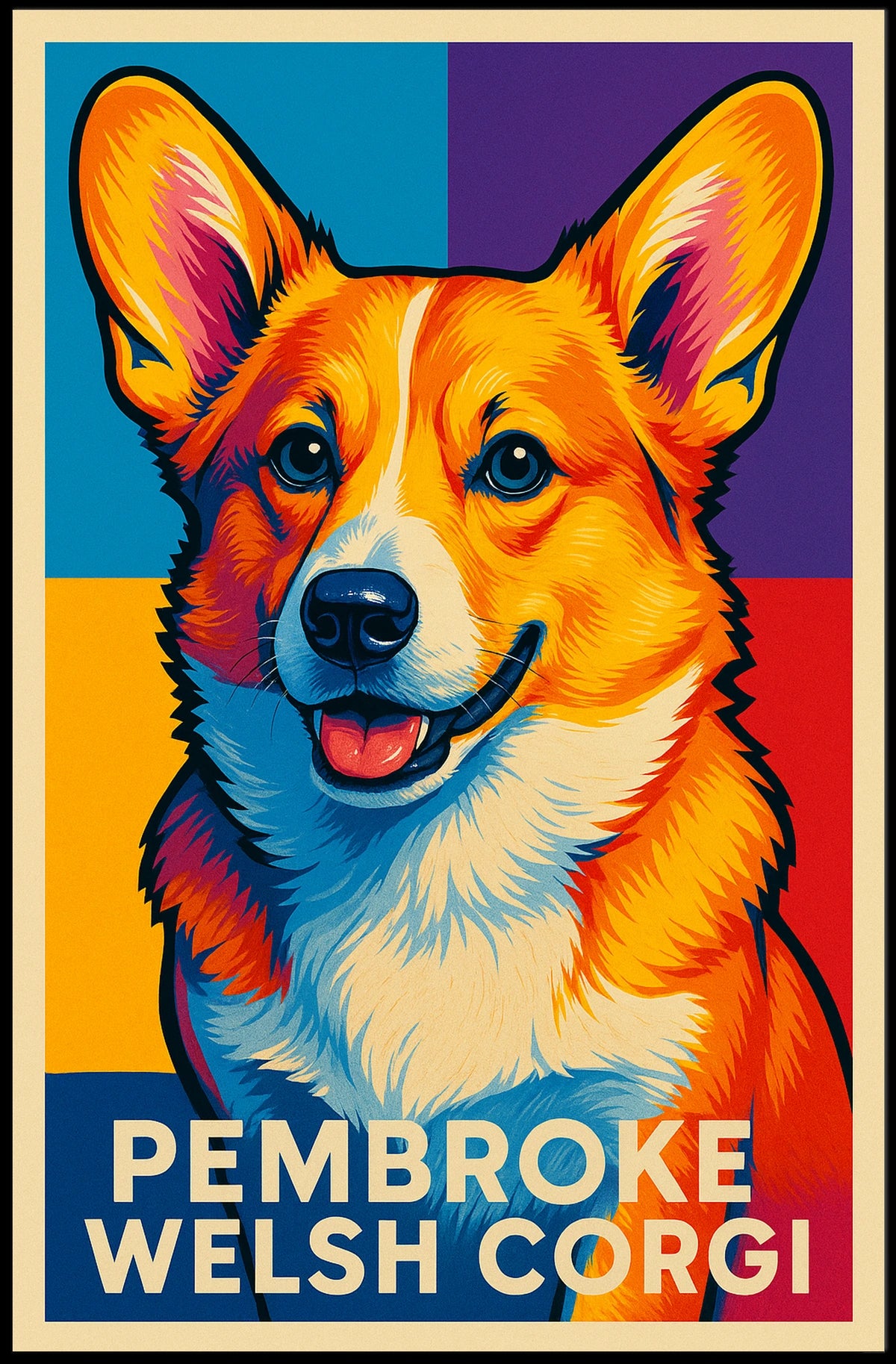 Pembroke Welsh Corgi Poster