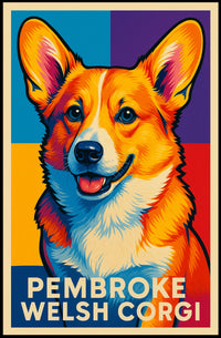 Pembroke Welsh Corgi Poster