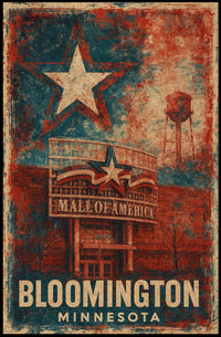 Bloomington, Minnesota Mall Of America Poster