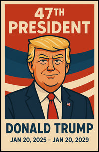 Donald Trump The Pinnacle of Leadership Poster