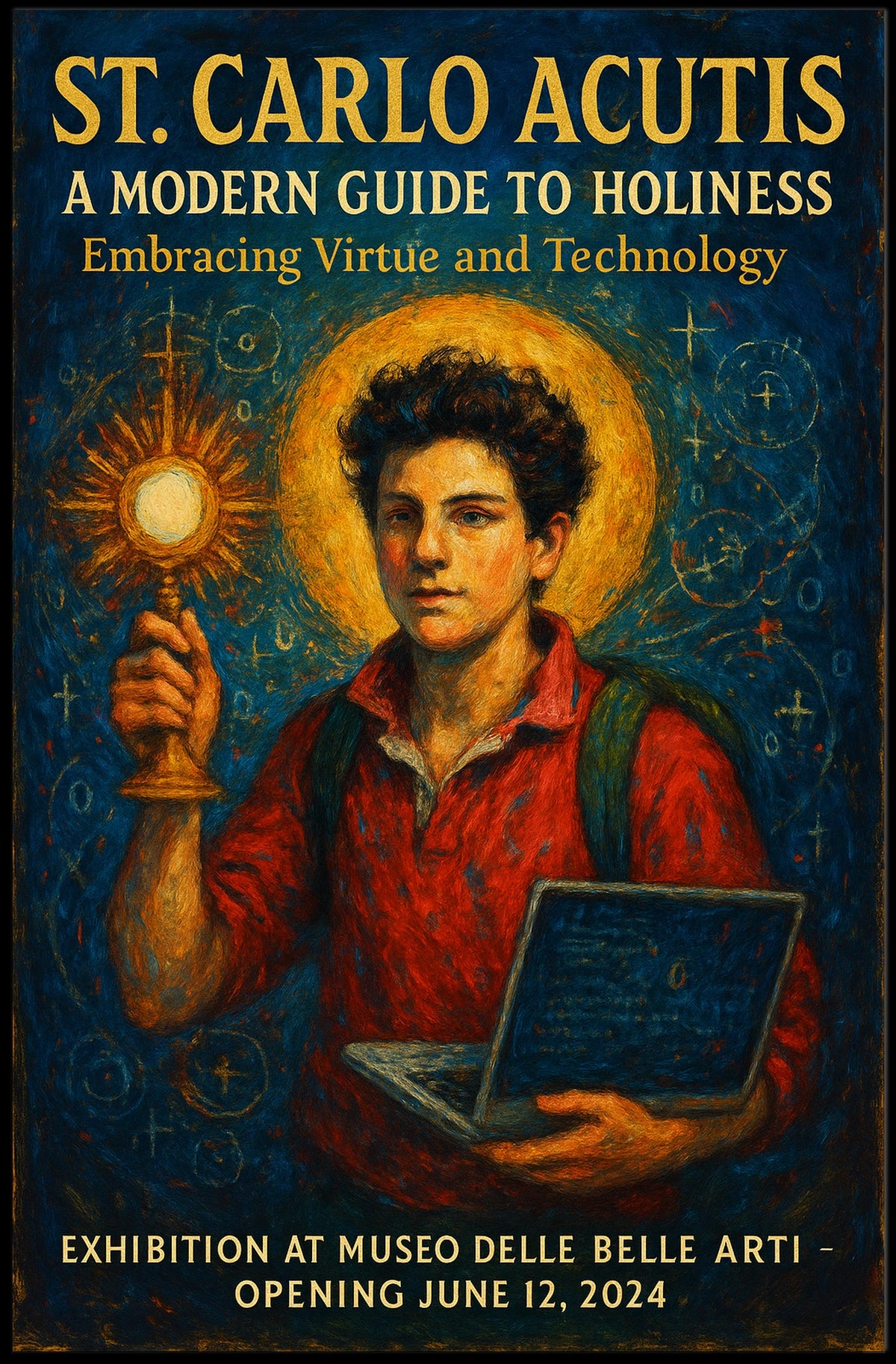 St. Carlo Acutis A Modern Guide to Holiness Poster