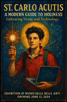 St. Carlo Acutis A Modern Guide to Holiness Poster