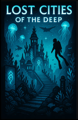 Lost Cities of the Deep Poster PosterGoat