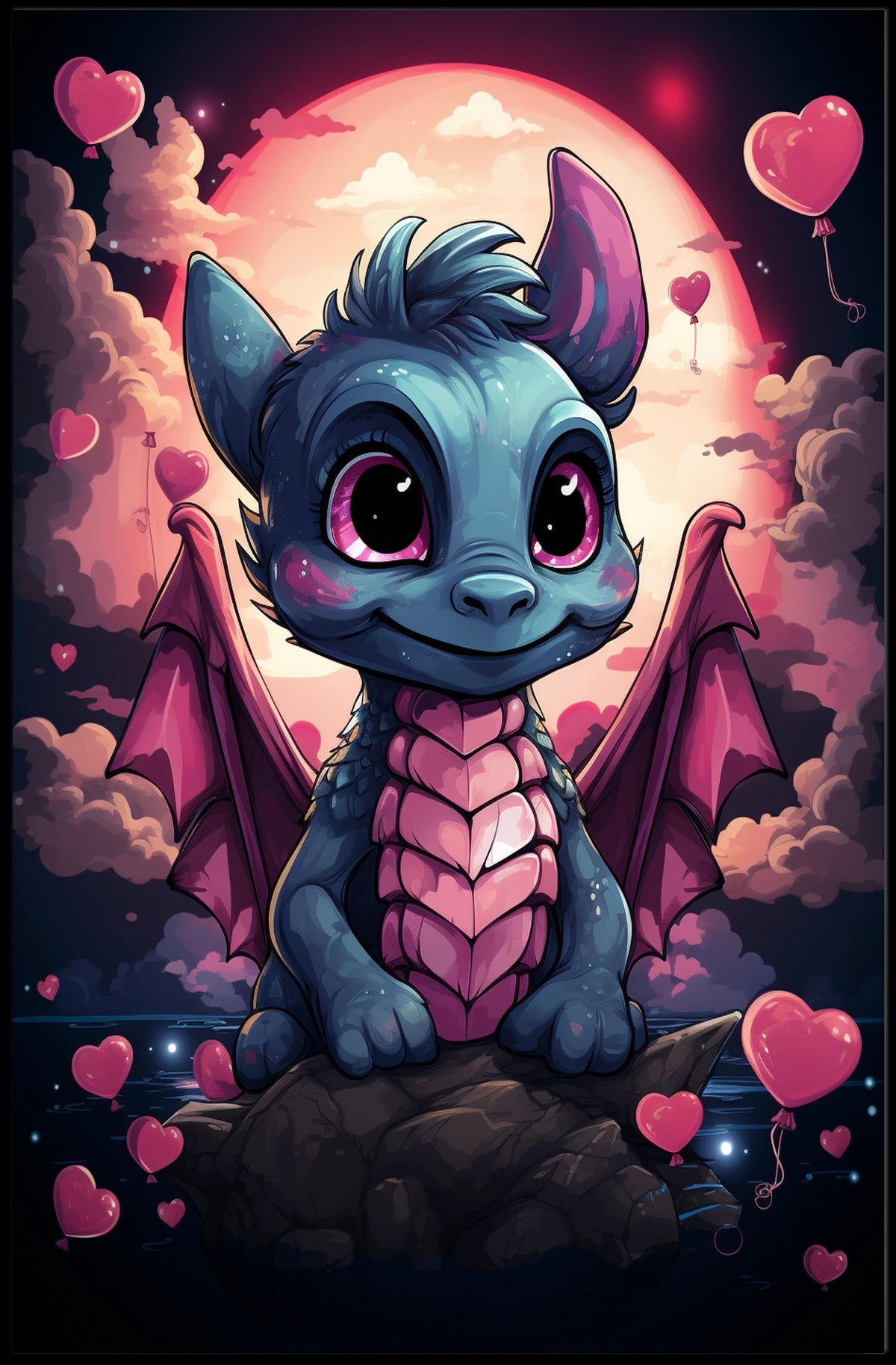 Enchanted Moonlight The Adorable Dragon