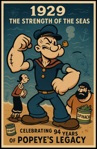 Popeye 1929 Art Poster POP-219