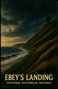 EbeyS Landing National Historical Poster