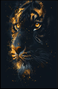 Majestic Tiger Portrait Poster