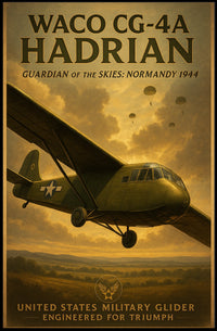 Waco Cg-4A Hadrian Guardian Of The Poster