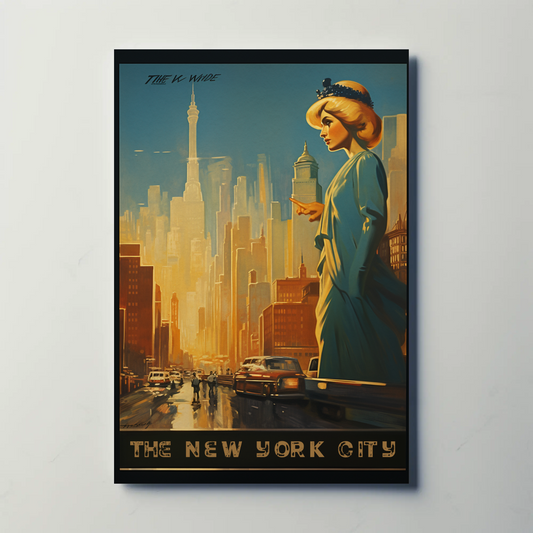 New York City Vintage Poster