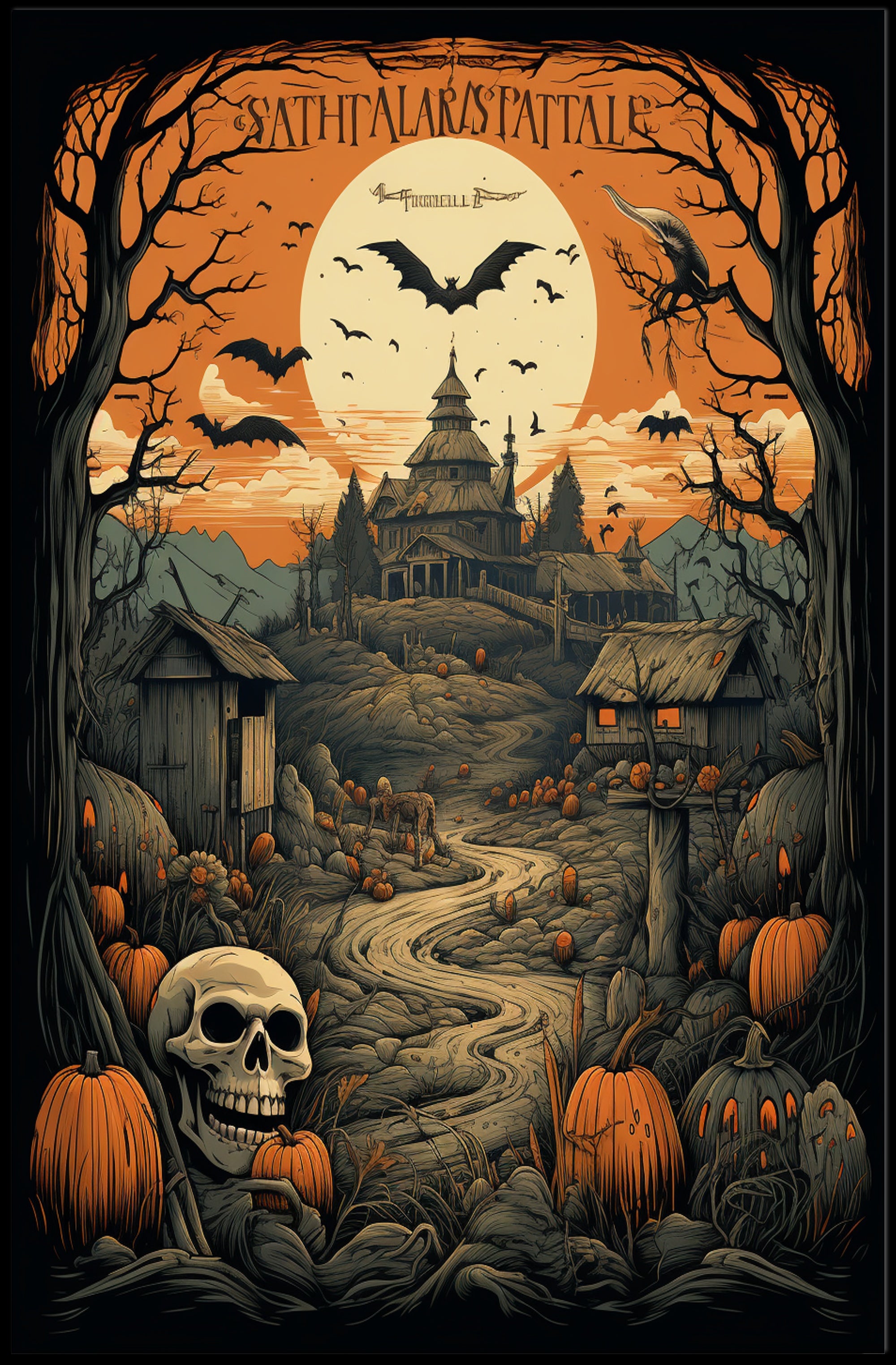 Haunted Harvest Poster