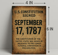 Constitution Signing September 17 1787 Poster PosterGoat