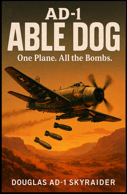 Douglas AD-1 Skyraider Able Dog Poster PosterGoat