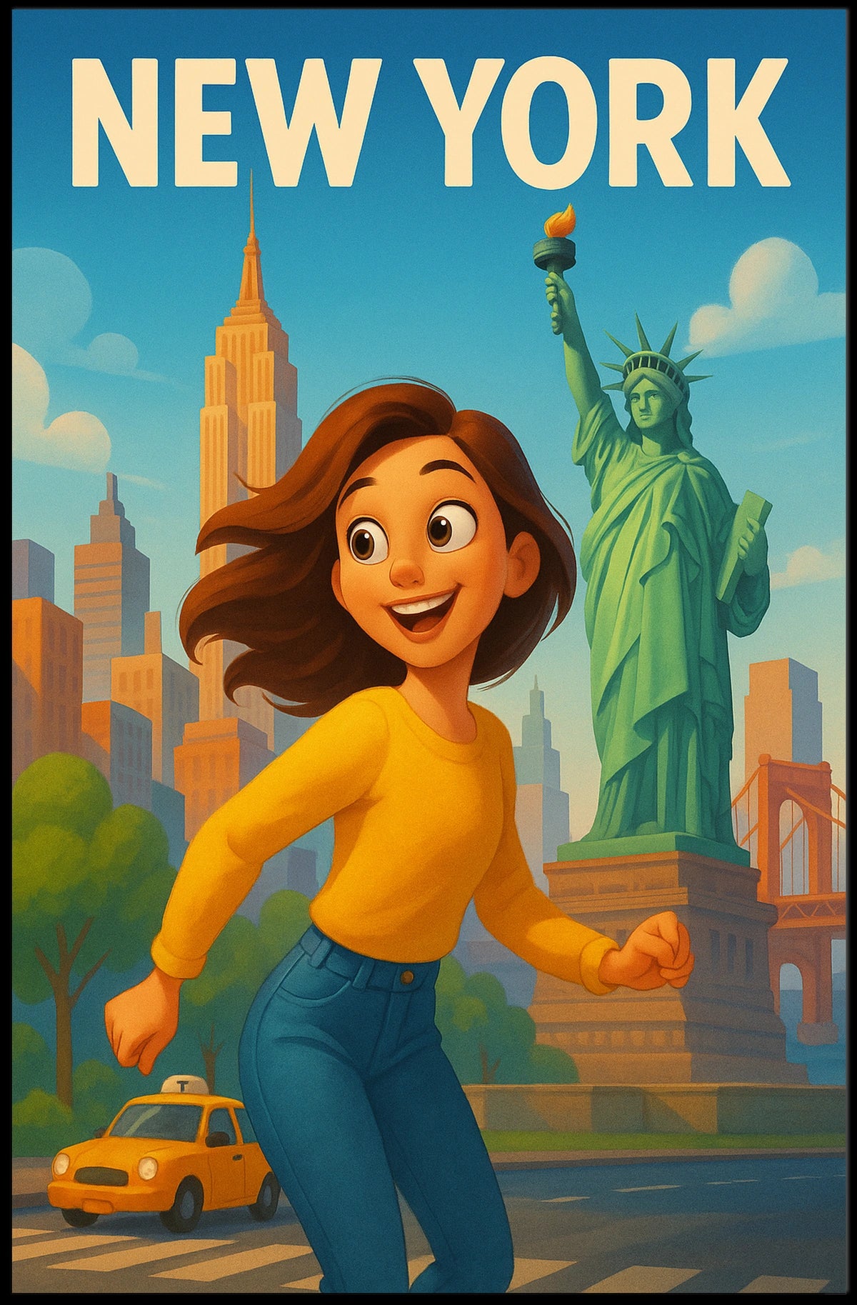 New York Adventure Poster