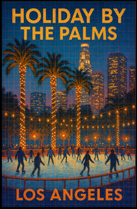 Holiday By The Palms Poster