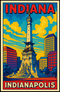 Indianapolis Monument Poster