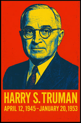 Harry S. Truman Presidential Term Poster