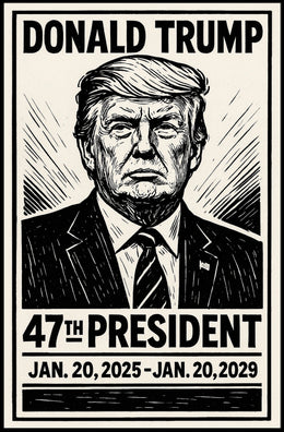 Donald Trump Visionary Statesman of Tomorrow Poster