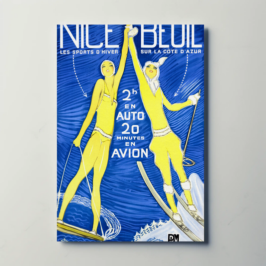 Nice - Beuil Winter Sports Poster