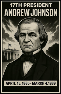 Andrew Johnson 17Th President Poster