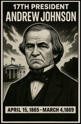 Andrew Johnson 17Th President Poster