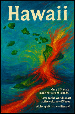 Hawaiian Volcano Art: Kilauea's Fiery Aloha Spirit